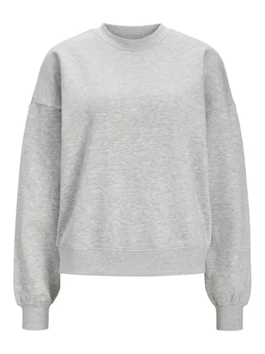 Jack & Jones Sweatshirt Damen, Light Grey Melange, M