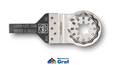 FEIN E-Cut LongLife-Sägeblatt Bi-Metall für Holz, Gipskarton, Kunststoff #854992