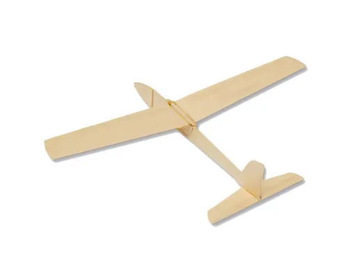 matches21 HOME & HOBBY Holzbausatz „Segelflieger Junior“ Modell Bastelset Holzbaukasten