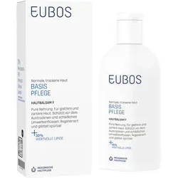 Eubos Hautbalsam F 200 ML - Reichhaltige Körperlotion für trockene Haut, spendet intensive Feuchtigkeit und schützt vor Umwelteinflüssen. Ideal für tägliche medizinische Hautpflege.