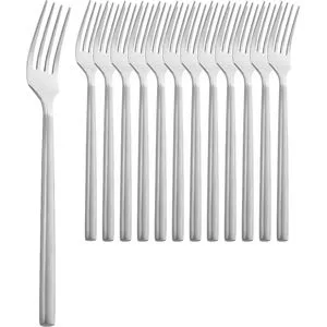 Esmeyer Menügabel Silke 142-157, geschmiedet, 19,8 cm, Edelstahl 18/0, silber poliert, 12 Stück
