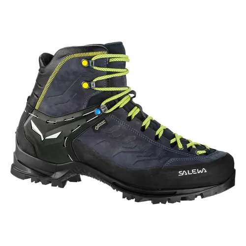 Salewa Wanderschuhe Rapace GTX - wasserdicht und komfortabel für Herren - Salewa Outdoorschuhe, leichter Moutnaineering-Stiefel mit robustem Nubukleder und GORE-TEX Futter für optimalen Komfort und Grip bei Klettersteige und alpinen Sommertouren.