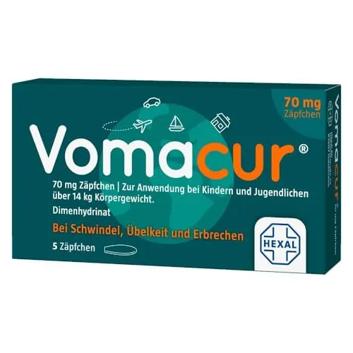 Vomacur 70 Zäpfchen, 5 St.