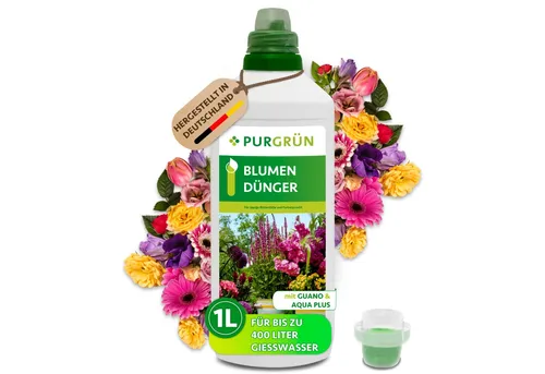 Purgrün Blumendünger NPK 8+8+6 von Purgrün