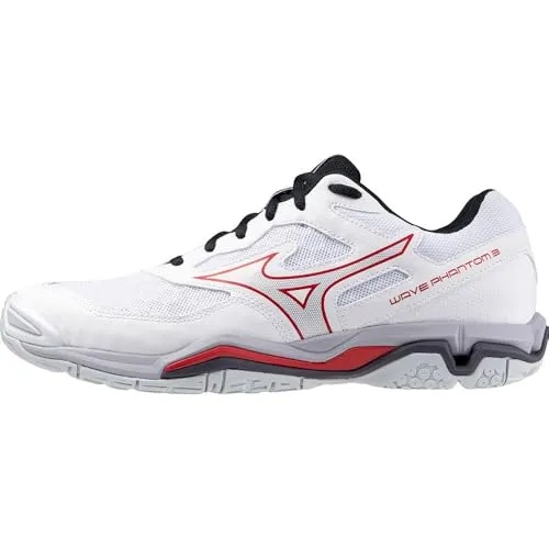Mizuno WAVE PHANTOM 3(U) Handballschuh 43 EU - Handballschuhe in Größe 43, bieten optimalen Halt und Dämpfung für höchsten Komfort während des Spiels.