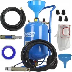 Mobiles Sandstrahlgerät 19L für effektive Reinigung