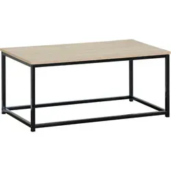 TIVI Rechteckiger Couchtisch 90 x 48 cm aus Eiche