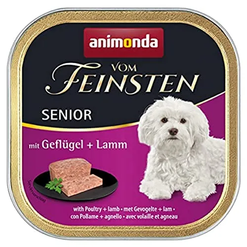 Animonda vom Feinsten 82623 Geflügel+Lamm 22 x 150g Schale