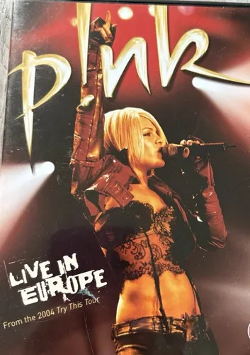 DVD PINK - LIVE IN EUROPE - 2004 TRY THIS TOUR (NEU & OVP)