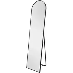 Standspiegel Malcesine – Schwarz, 40x160 cm
