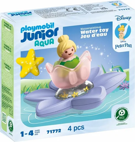 PLAYMOBIL JUNIOR & Disney: Tinker Bells magische Feen-Schwimmblume 71772