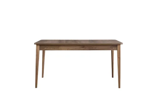 Eleganter Esstisch aus Holz, ausziehbar 160 cm - Kategorie: Küchen- & Esszimmertische, bis zu 6 Sitzplätze, ausziehbar auf 200 cm, modernes Design aus hochwertigem Holzfurnier, ideal für gesellige Abende.