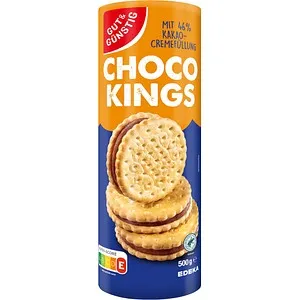 GUT&GÜNSTIG Choco Kings Kekse 500,0 g, 1 St.