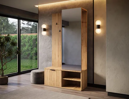 MOEBLO Flurgarderobe VALENTIA – Kompaktgarderobe mit Spiegel und Schuhschrank - Moderne Dielenschrank mit Platz für Jacken und Schuhe. Der integrierte Spiegel sorgt für eine optische Vergrößerung des Raumes und praktische Ablagen bringen Ordnung in Ihre Diele.