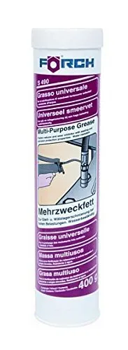 Förch S490 Mehrzweckfett 400g Kartusche - Universalfett zur Schmierung bei hohen Belastungen bis +120 °C