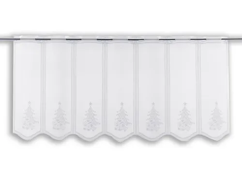 Scheibengardine Weihnachten Weihnachtsbaum Höhe 50cm nach Maß Tannenbaum