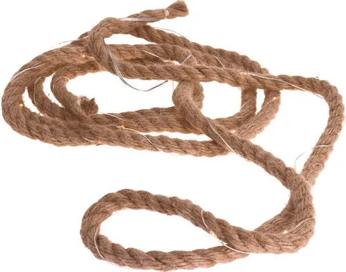 Tau 3m mit LED Beleuchtung - warmweiß / 30 LED - Batterie betrieben