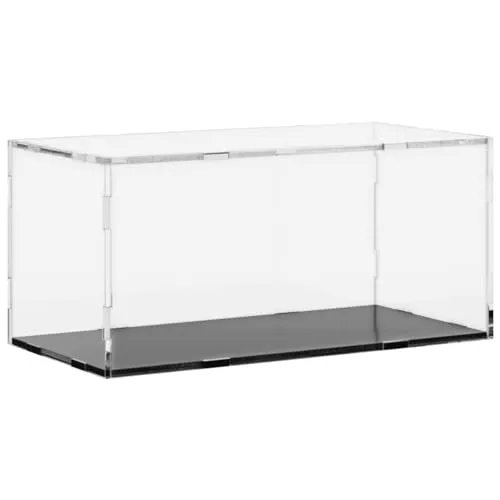 vidaXL Vitrine, Schaukasten für Sammlerstücke - Glasvitrine aus hochwertigem Acryl, schützt Ihre Sammlerstücke optimal vor Staub und Beschädigungen. Ideal für Spielzeug, Kunsthandwerk und mehr!