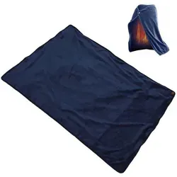 Multifunktionale Elektrische USB-Heizdecke mit Temperaturregelung, Marineblau
