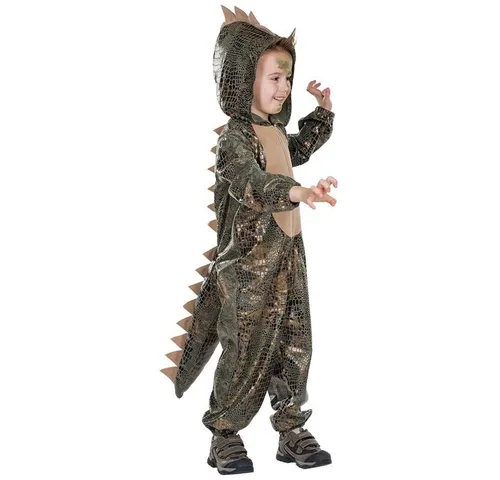 Party x People Kostüm Kinderkostüm Overall Dino in grün von Party x People