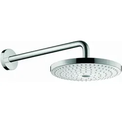 hansgrohe Raindance Select S Kopfbrause 240mm - Heizung & Sanitär - Verstellbare Kopfbrause mit zwei Strahlarten, ideal für entspannende Duscherlebnisse und effizienten Wasserfluss von 17 l/min.