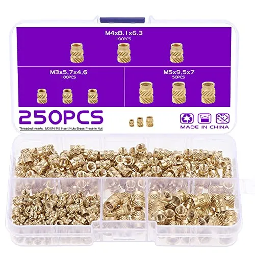 Schrauben & Muttern Gold von Gueenky