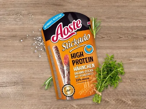 Aoste Stickado High Protein Hähnchen 60g