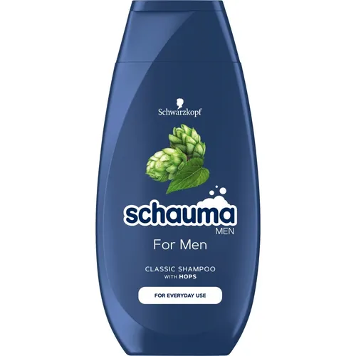 Schauma For Men Shampoo für Männer - Tägliches Shampoo für Männer, reinigt sanft und pflegt das Haar für einen frischen Look.