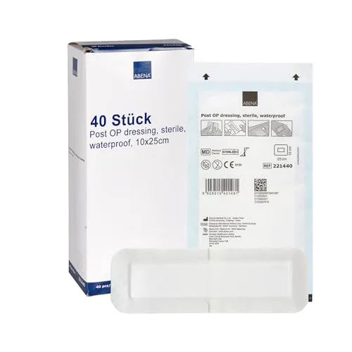 ABENA Duschpflaster wasserfest – 25x10 cm – 40 Stück