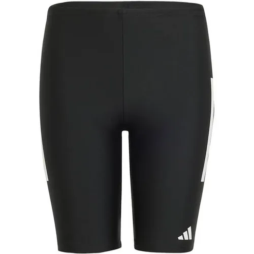 ADIDAS Kinder Tight 3-Streifen Kids - Hosen für aktive Kinder, aus chlorbeständigem Infinitex Material, schnell trocknend und mit mindestens 70 % recycelten Materialien für nachhaltigen Komfort.