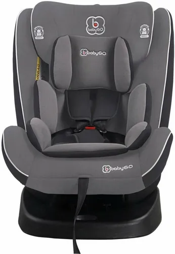 BabyGO Nova 360° Drehbarer Autokindersitz (Grau)