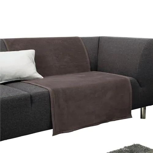 Erwin Müller Sesselschoner Taupe 75x200 cm in beige von Erwin Müller