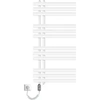 LuxeBath Elektrischer Badheizkörper 500x1000 mm Weiß mit 300W Heizstab - Eleganter Badheizkörper mit 300W Heizstab für effiziente Wärme. Ideal zur Wandmontage, sorgt für ein angenehmes Raumklima und schützt vor Frost.