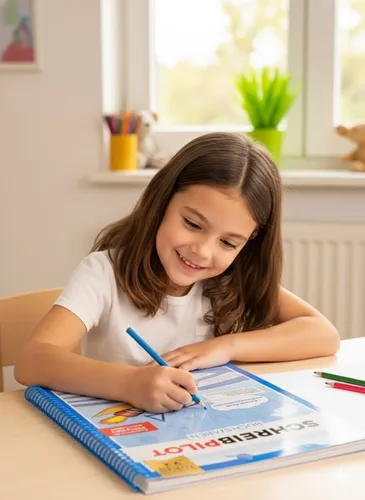 Schreibpilot Heft Buchstaben für Linkshänder 1. Klasse Vorschule