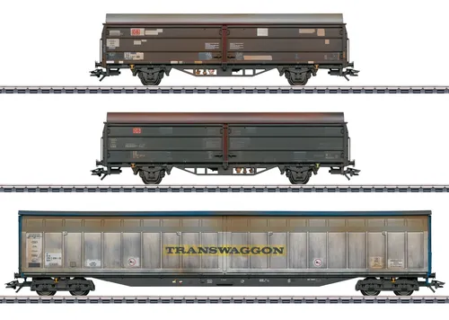 Märklin 47349 Schiebewandwagen-Set DB AG Ep.VI 3 Teilig HO NEU