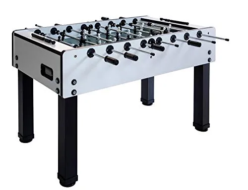 Charlsten Profi Kickertisch Meisterkicker weiß