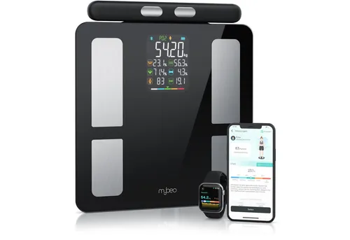 MyBeo Körper-Analyse-Waage Digitale Bluetooth Körperfettwaage