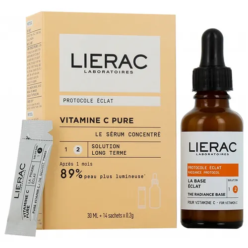 Lierac Vitamin C Pure Le Serum Concentré 30 ml + 14 Sachets 0,2 g wurde entwicke