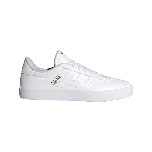 Adidas Herren VL Court Schuhe, Cloud White/Gold, 38 2/3 EU in gold von adidas