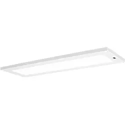 Osram LED Cabinet Panel Double Unterbau-Leuchte, fuer innenanwendungen, warmweiss, integrierter Sweep - Sensor, Länge: 30x10 cm - Weiß
