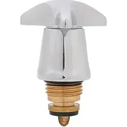 Schlösser Armaturen - Schlösser Sanitär-oberteil, Mit 3-sterngriff, Blau/rot, Dn15, 1/2, Aus Ms