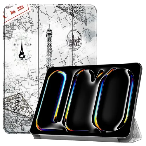 Hülle für Apple iPad Pro 11 2024 M4 5. Gen 11 Tasche Cover Schutzhülle mit Stand