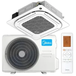 Midea 4-Wege-Deckenkassetten-Set MCA4U-12HRFNX 3,5 kW