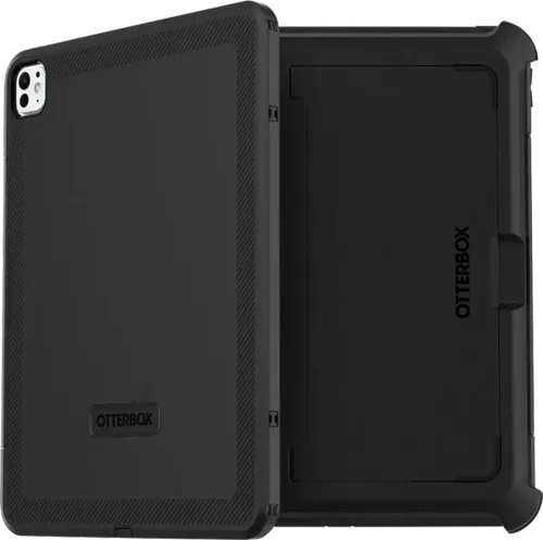 Otter Products OtterBox Defender Series - Schutzhülle hintere Abdeckung für Tablet - widerstandsfähig - Polycarbonat, thermoplastischer Elastomer (TPE) - Schwarz - 13