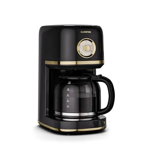 Klarstein Filterkaffeemaschine Schwarz