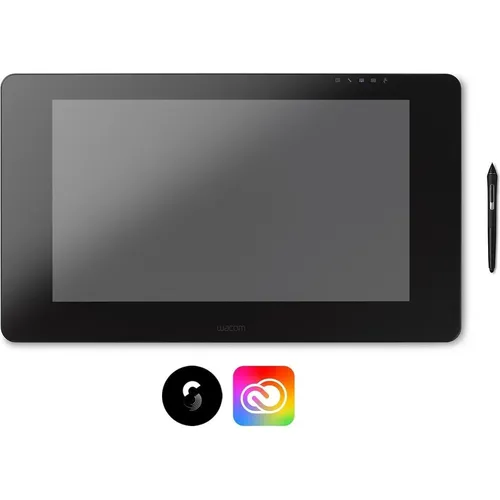 Wacom Cintiq Pro 24 Touch Tablet - Grafiktablett mit 24 Zoll 4K Touch-Display für präzises Zeichnen. Der Wacom Pro Pen 2 erfasst 8.192 Druckstufen und sorgt für detailgenaue Ergebnisse.