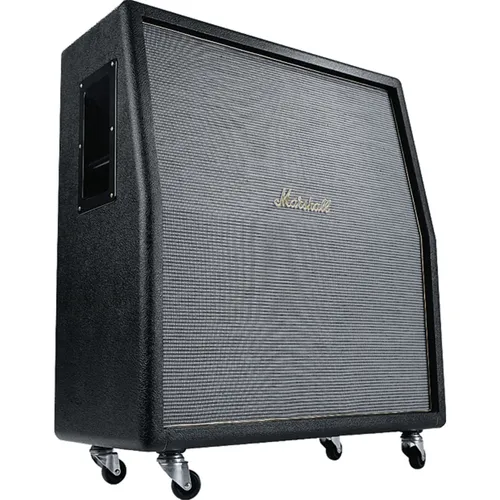 Marshall 1960TV Tall Vintage Cabinet Angled - Verstärker mit ikonischem Rock-Sound, ausgestattet mit vier 12