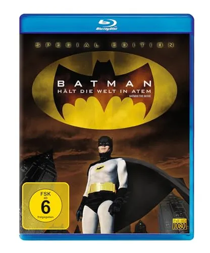 Batman hält die Welt in Atem [Blu-ray] - Spannender Actionfilm, ideal für die ganze Familie, freigegeben ab 6 Jahren.