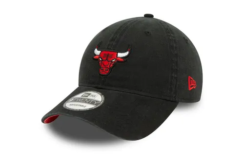 New Era 9Twenty Casual Cap - Chicago Bulls schwarz - Hüte & Mützen: Stylische Baseballcap aus 100% Baumwolle für den perfekten Freizeitlook, ideal für Chicago Bulls-Fans.