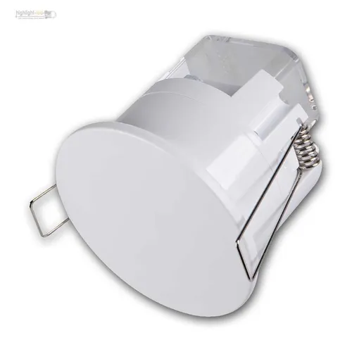 Decken-Einbau-Mikrowellen-Bewegungsmelder LED geeignet 360° 6m HF Präsenzmmelder